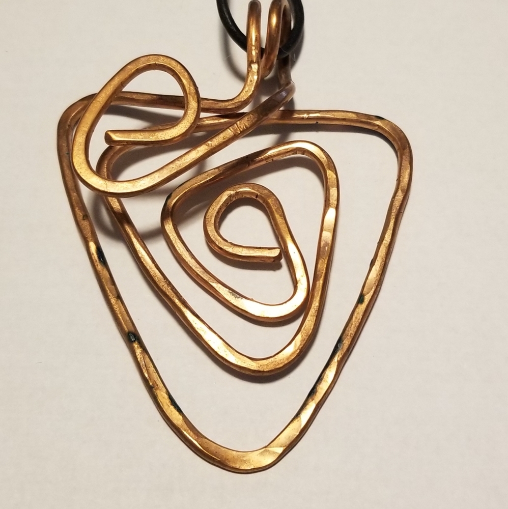 Hanade Copper Pendant
